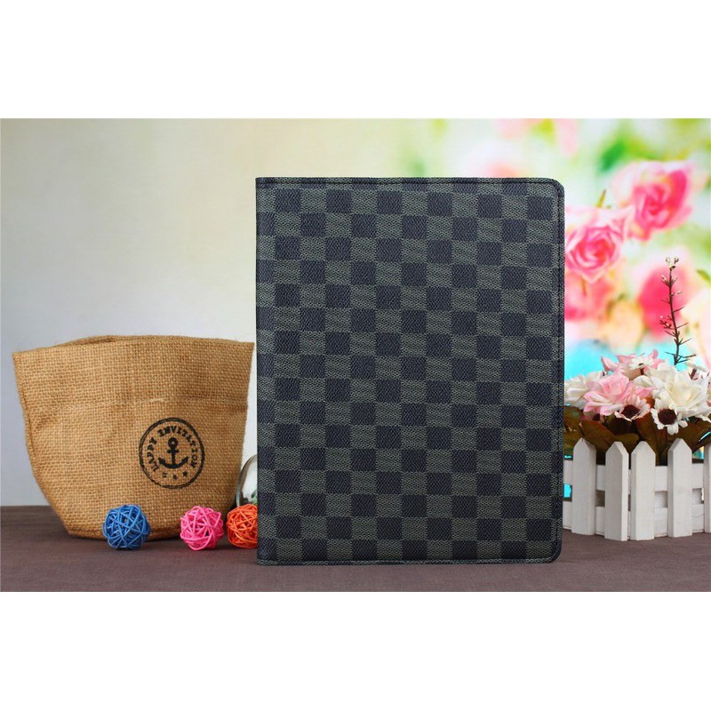 Bao da iPad 2/ iPad 3/ iPad 4 xoay 360 vân caro Lv | BigBuy360 - bigbuy360.vn