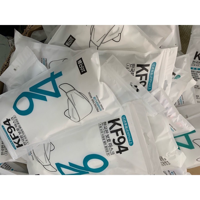 [GIÁ TỐT - CÓ SẴN] KHẨU TRANG KF94 4 LỚP CHO NGƯỜI LỚN - GÓI 10 CÁI | BigBuy360 - bigbuy360.vn