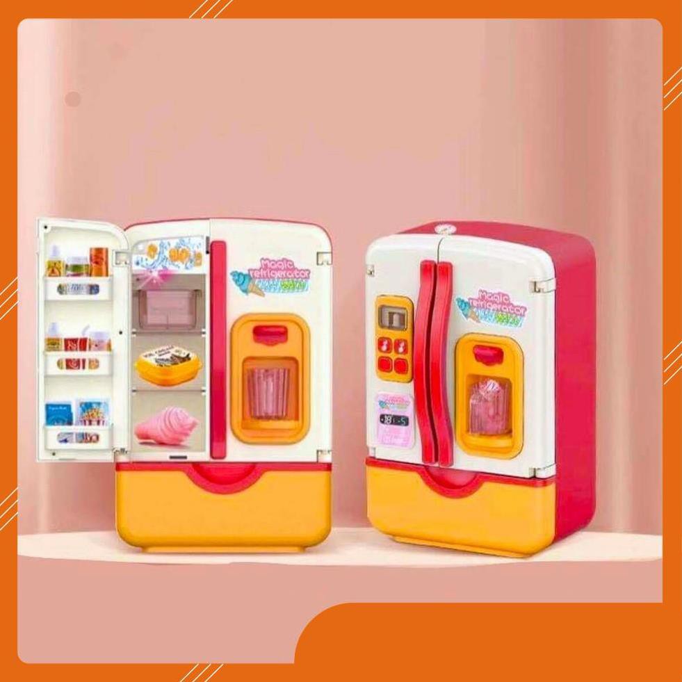Đồ chơi thông minh tủ lạnh mini 2 cánh Yoyoland