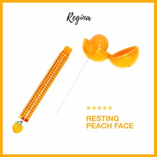[CÓ SẴN - CHÍNH HÃNG] Son 2 trong 1 { Bóng + Dưỡng } RESTING PEACH FACE | Glossy Pops