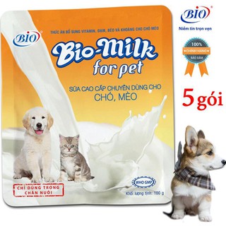 Sữa bột cho chó mèo con bio milk