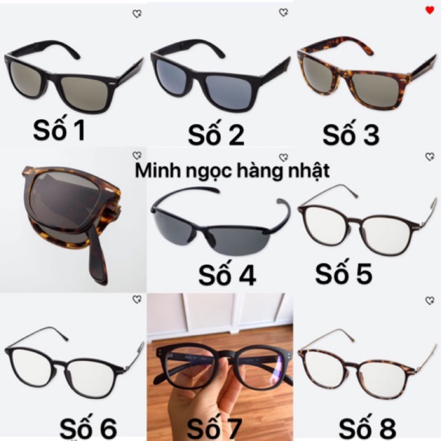 Kính chống UV Uniqlo