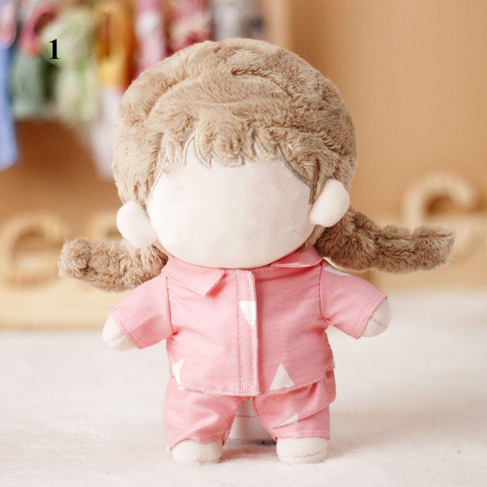 1 Bộ Quần Áo Cotton Dễ Thương Chất Lượng Cao Dành Cho Búp Bê 20cm