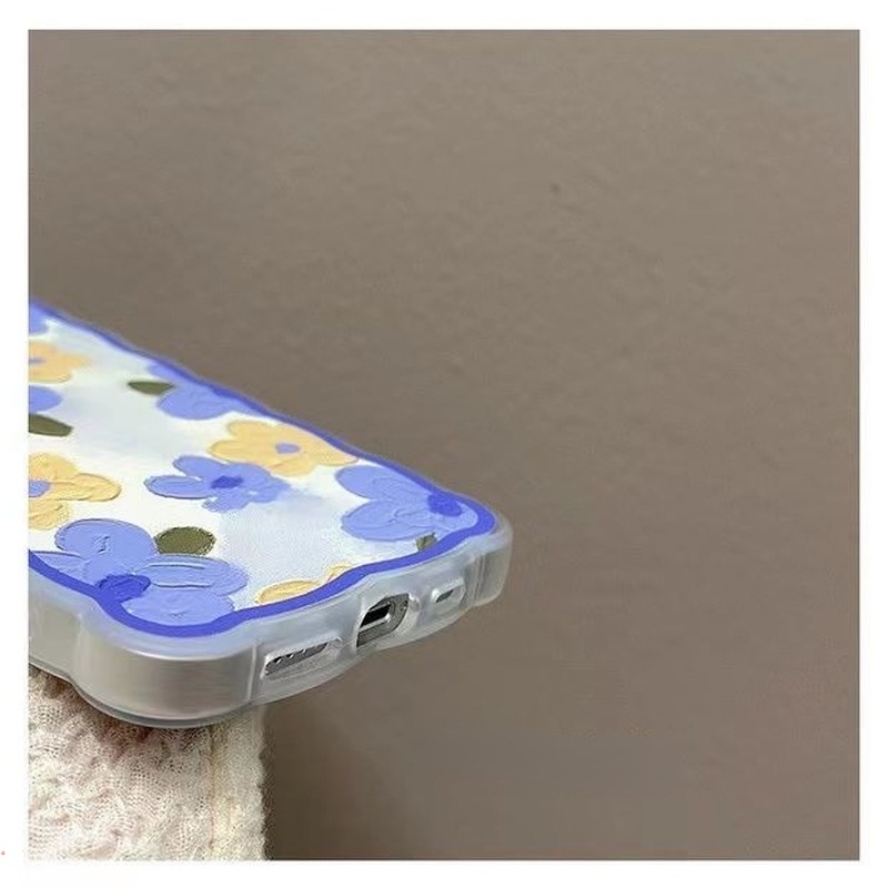 Ốp Điện Thoại Mềm Trong Suốt In Hình Hoa Dễ Thương Cho IPhone 11 12 13 Pro MAX X XR XS MAX 6 7 8 Plus 12 Pro