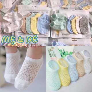 Set 5 đôi vớ lưới cho bé thông thoáng ngày hè