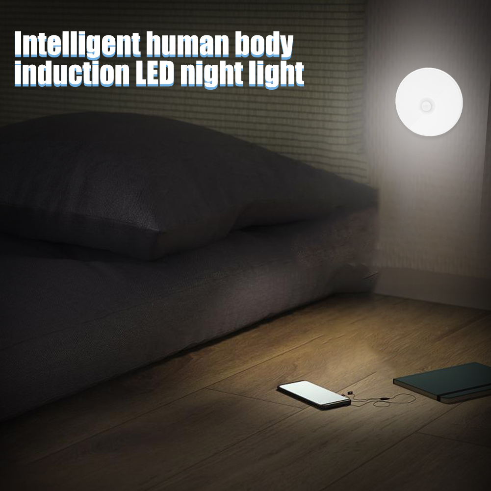 Đèn Led Cảm Biến Chuyển Động Không Dây Gắn Tủ Quần Áo / Cầu Thang / Phòng Tắm / Nhà Ở / Ngoài Trời Có Thể Sạc Lại