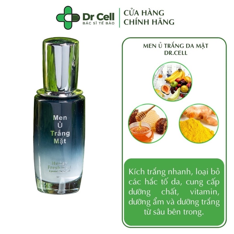 Men Ủ Trắng Mặt Dr Cell