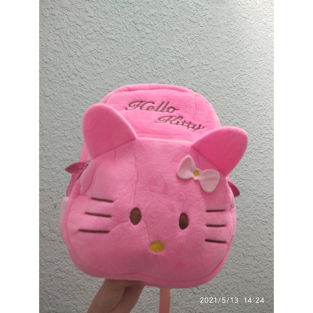 BALO NHUNG HELLO KITTY -1 NGĂN TO VÀ NGĂN CHỨA BÌNH NƯỚC