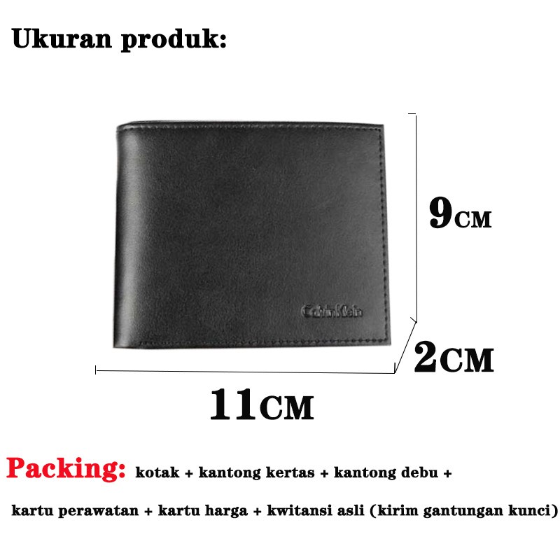 Ví nam chính hãng Calvin Klein, ví nam xu, ví da thật