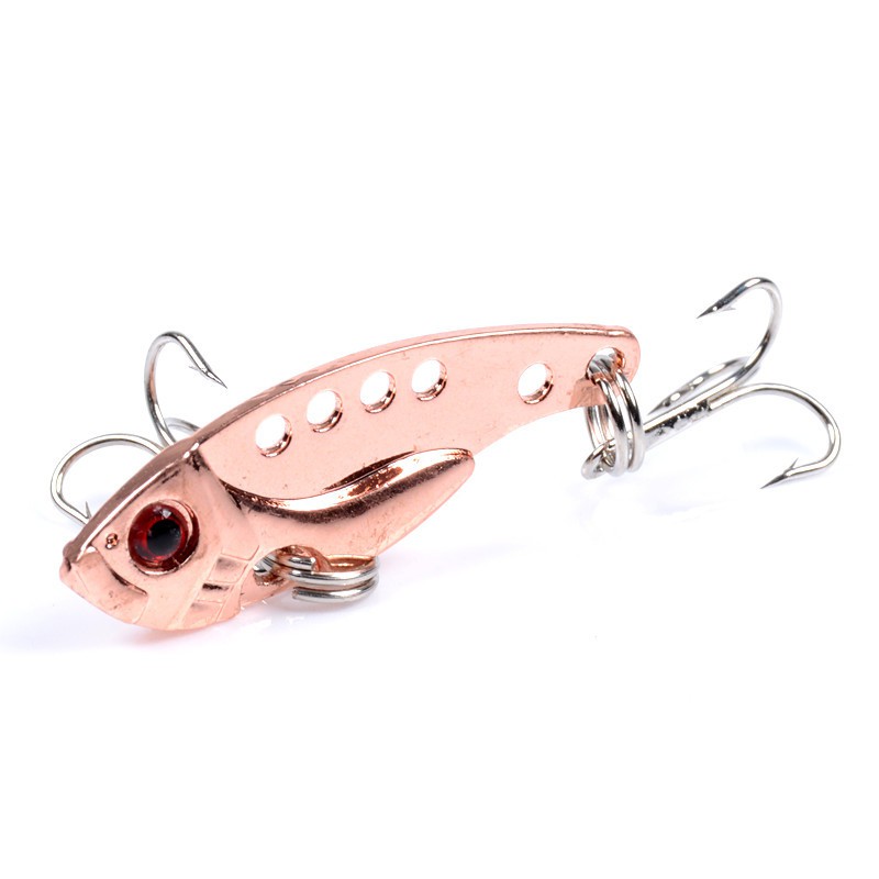 Mồi câu lure cá sắt VIB 3.8g/35mm mồi lure cá lóc, cá chẽm full lưỡi BKK mua,Chất Lượng Cao Mồi câu cá
