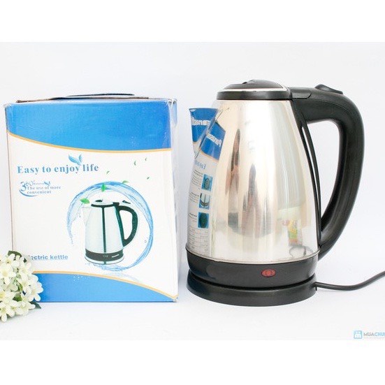 Ấm Siêu Tốc Đun Nước Electric Kettle Dung Tích 1.8 Lít - Nồi Siêu Tốc Hàng Chính Hãng sản xuất và lắp ráp tại Việt Nam