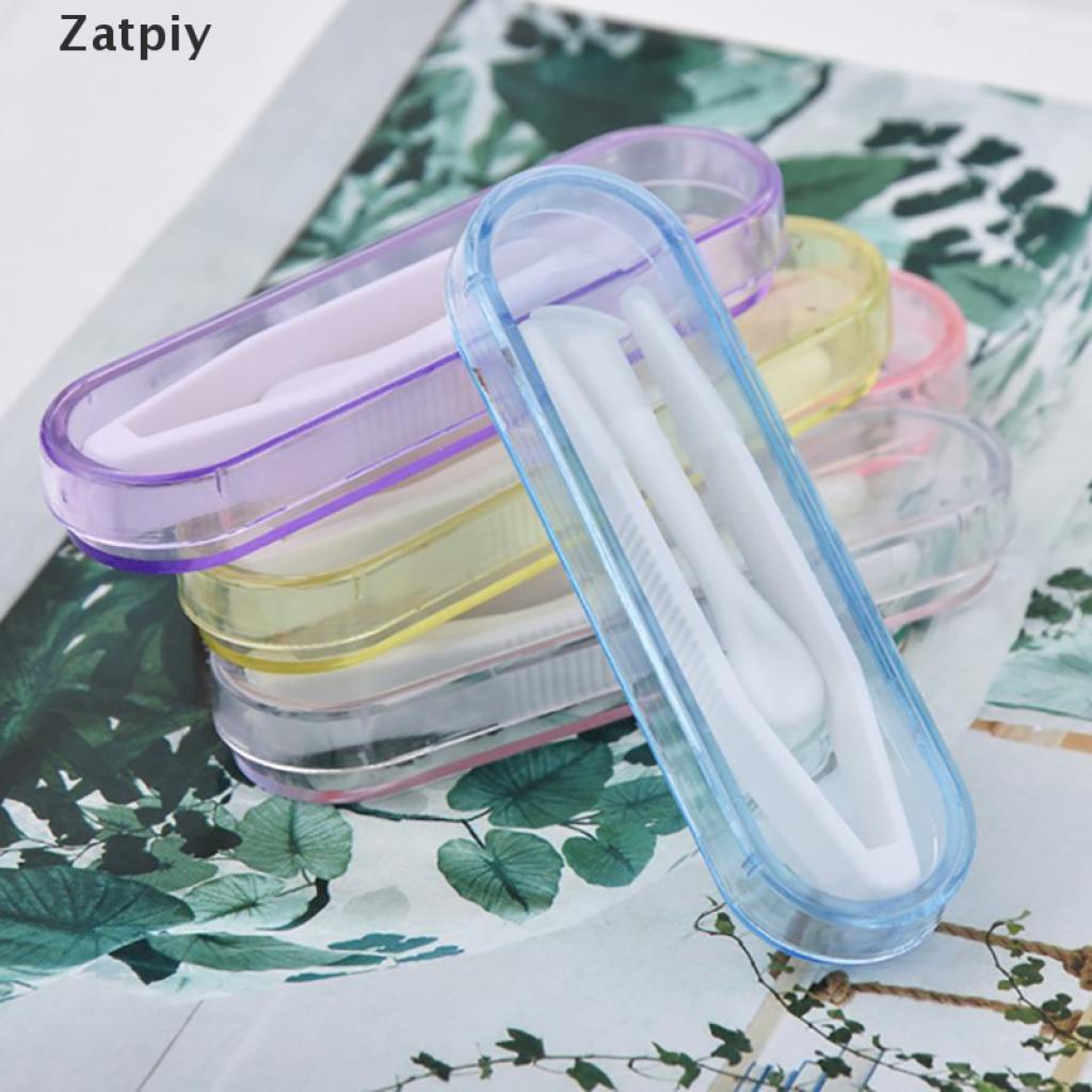 Zatpiy 1Set Contact Lens Inserter Remover Contact Lenses Tweezers And Suction Stick VN