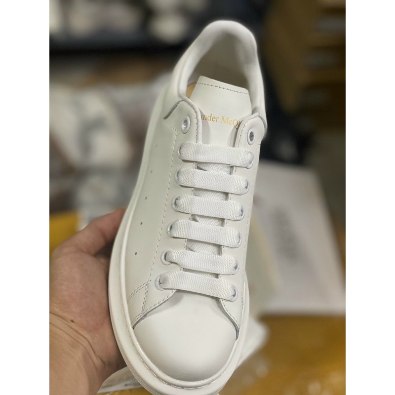 (Bản zep một một trung⚡️Tặng ful bok + tất +quà ⚡️) Giày thể thao,sneakers MC nam,nữ trắng gót nhung đen,phản quang G119 | BigBuy360 - bigbuy360.vn