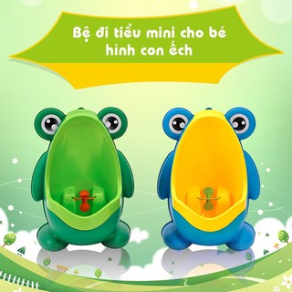 BÔ TIỂU ĐỨNG HÌNH ẾCH CHO BÉ YÊU