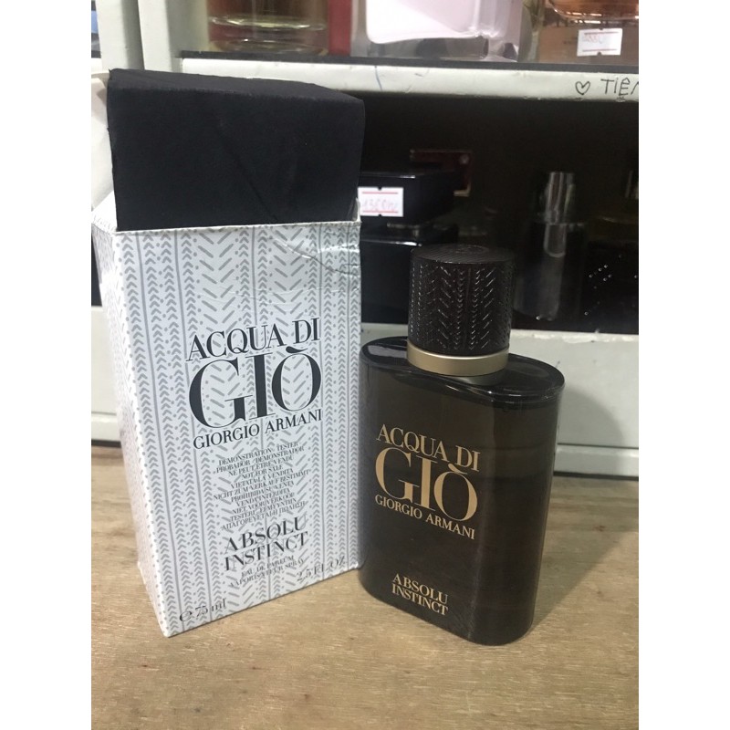 Nước hoa nam Giorgio Armani Acqua Di Gio Absolu Instinct edp 75ml Tester