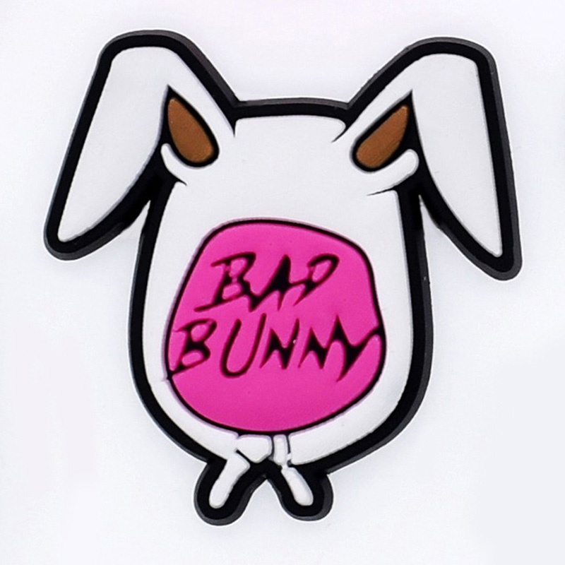 Violent bear Crocs Jibbitz Phụ Kiện Trang Trí Dép Chủ đề phim hoạt hình thời trang DIY Shoe Charms pvc accessories Với 1000 Mẫu Lựa Chọn