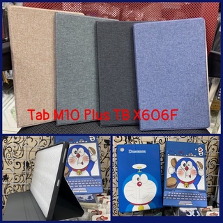 Bao da máy tính bảng lenovo tab m10 plus tb x606f dẻo hình kiểu vải