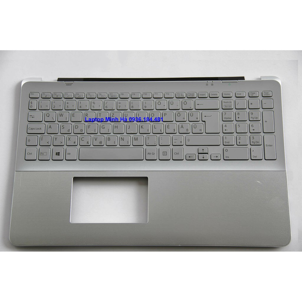 Bàn phím laptop Sony Vaio SVF15 SVF151 SVF152 SVF153 SVF1541 SVF15xxxx,Fit15xxxx SVF15327SCW SVF15326SCB SVF15A1Z2E SVF1