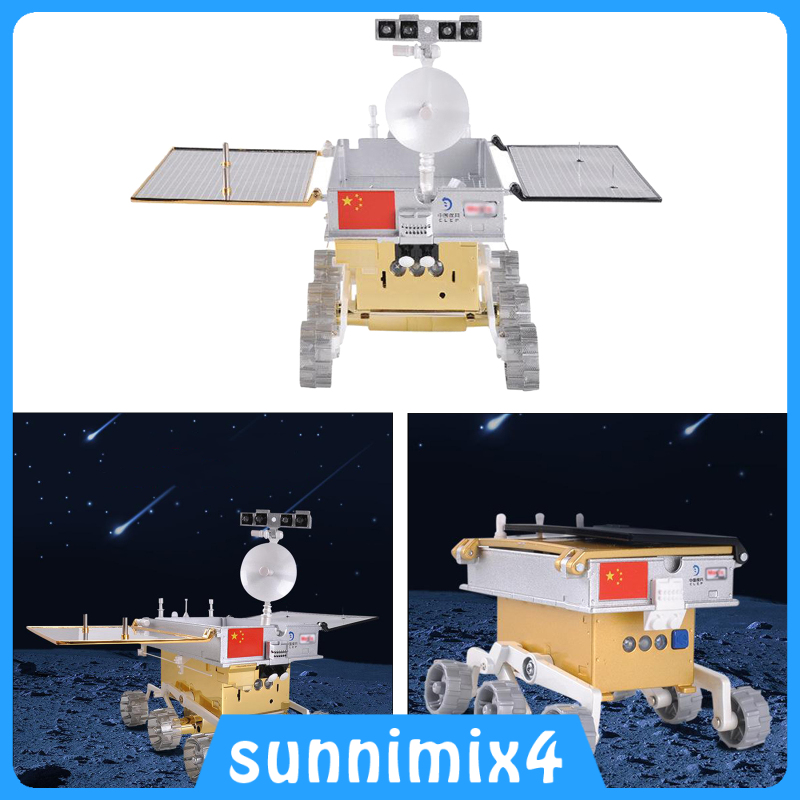 [H₂Sports&Fitness]1/16 Lunar Rover 3D Metal Model Hobby Science Kit Collectible Decorations