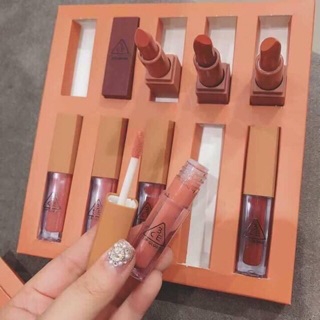 Set son 3CE Mood Recipe Lipstick Mini 10 cây