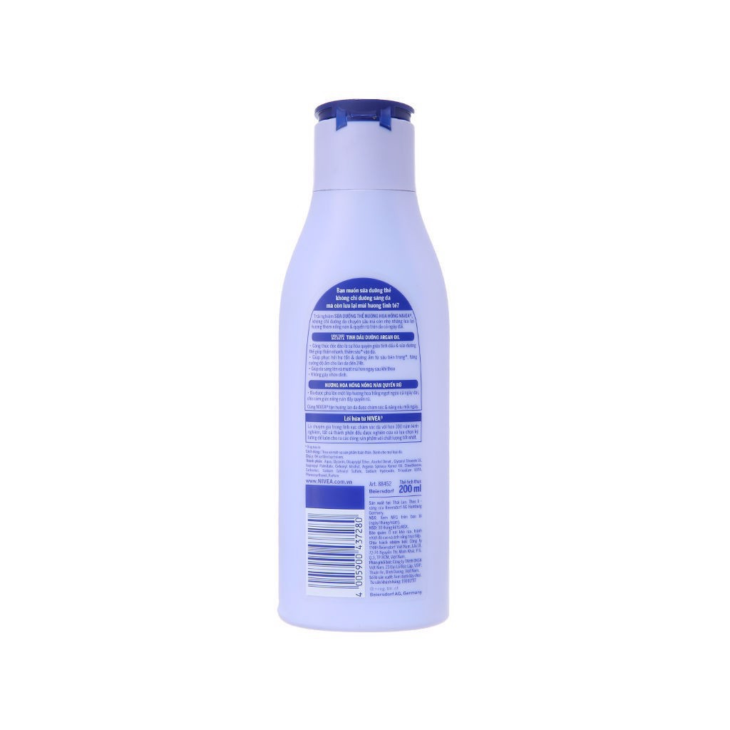 [CHÍNH HÃNG] Sữa Dưỡng Thể NIVEA Dưỡng ẨM Ngày Và Đêm 200ML