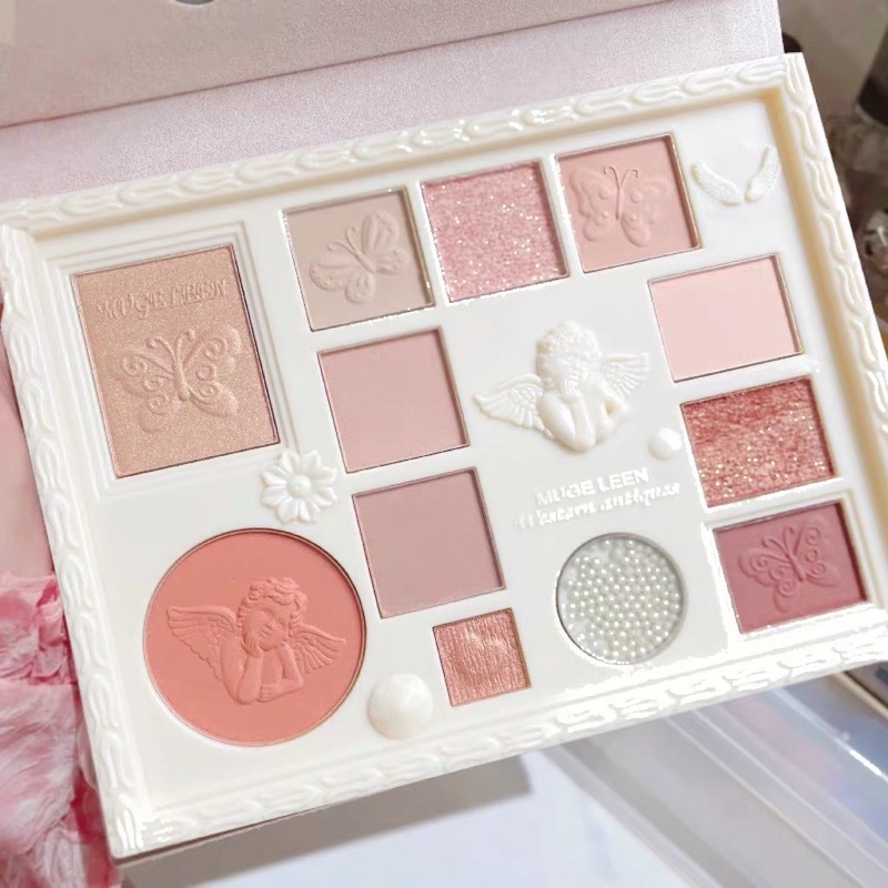 Phấn Mắt, Má Hồng, Bắt Sáng Angel Dupe Colorrose - Eyeshadow, Blush, Highlight Palette