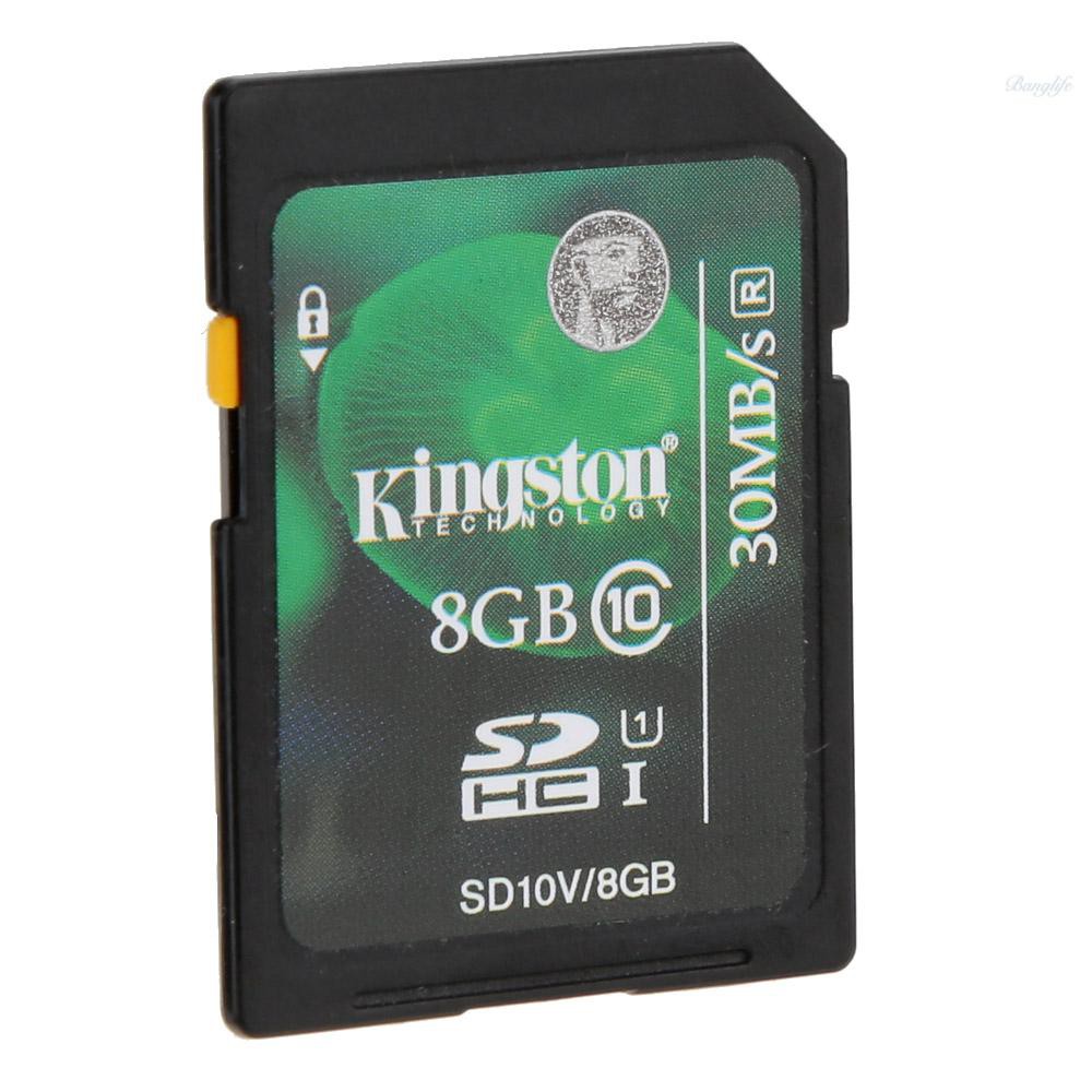 Thẻ Nhớ Kingston Class 10 8gb 45m / S Cho Điện Thoại, Camera Hd