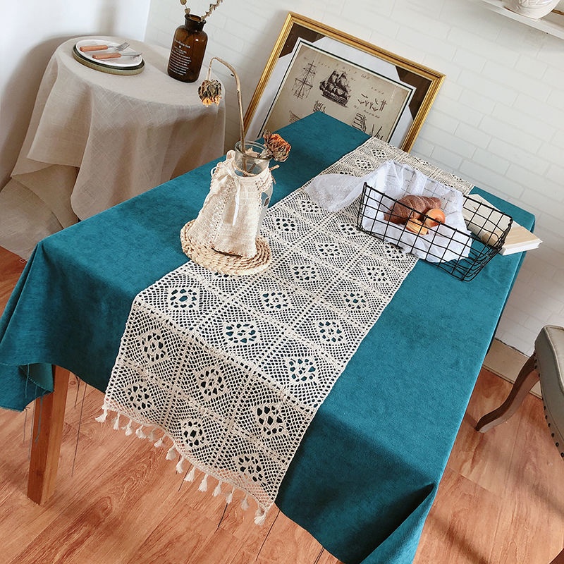 Khăn Trải Bàn Kiểu Ren Retro Độc Đáo Đẹp Mắt