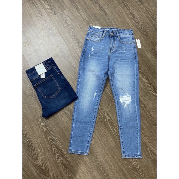 QUẦN JEAN RÁCH GỐI NỮ OLDNAVY HÀNG VNXK