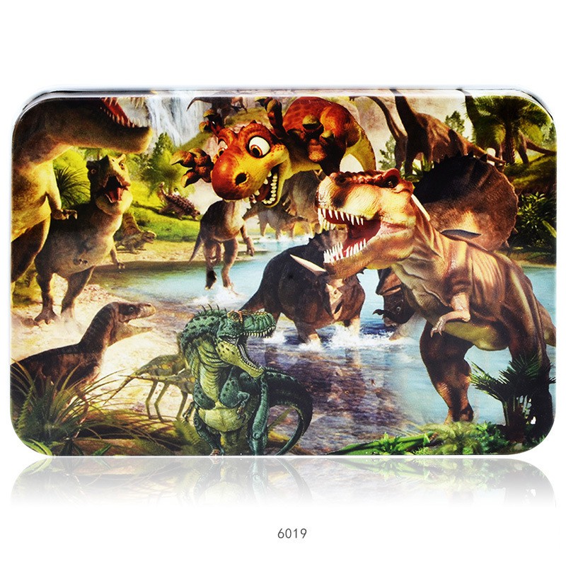 Bộ tranh ghép hình 100 mảnh hộp sắt