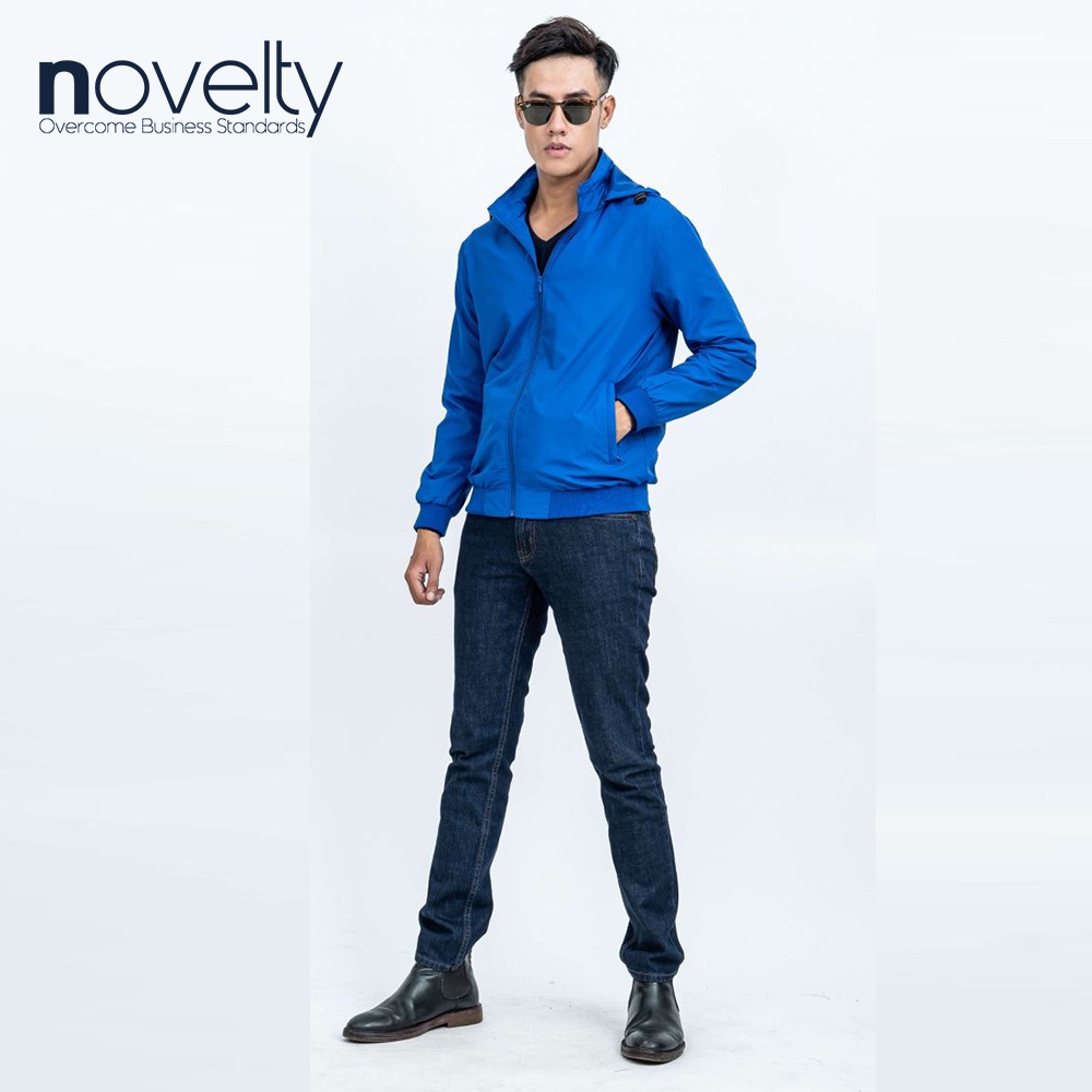 Áo Jacket nam Novelty 02 lớp màu xanh Coban 1806352