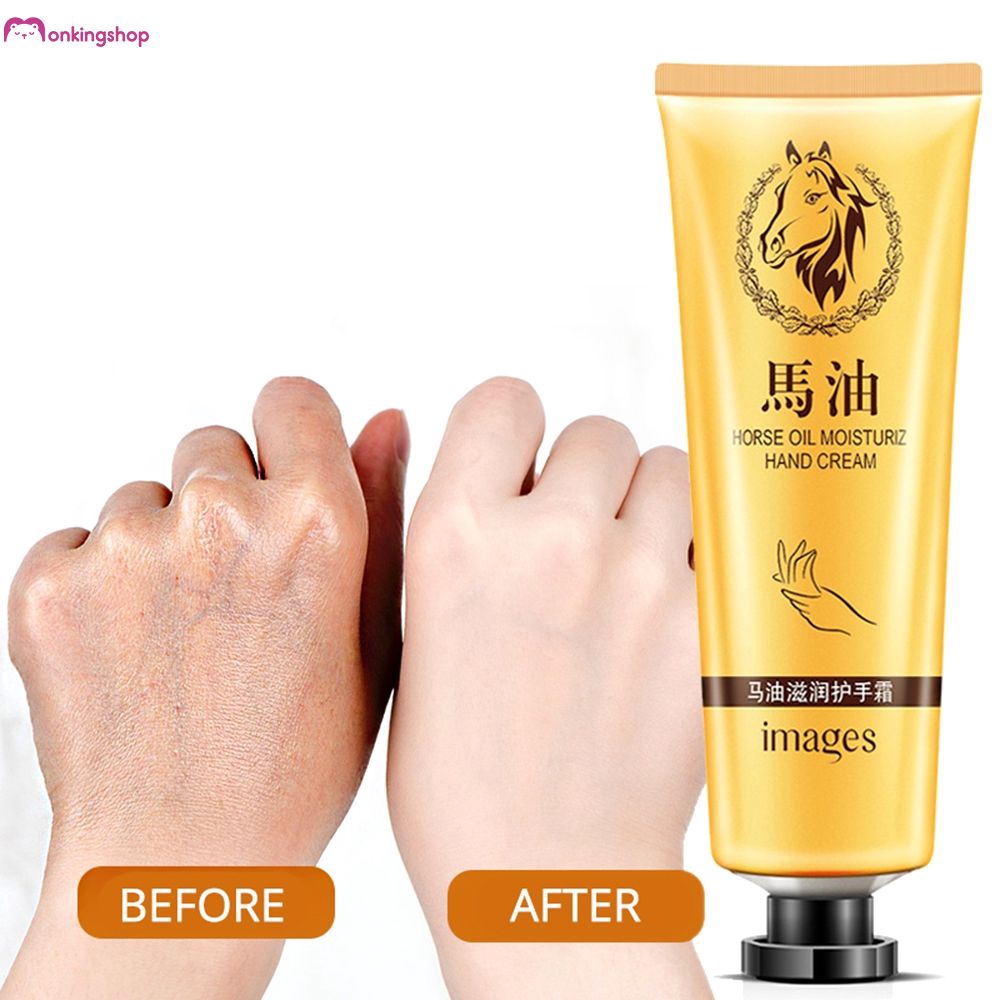 Kem dưỡng da tay dầu ngựa chống lão hóa và làm sáng da tiện dụng
