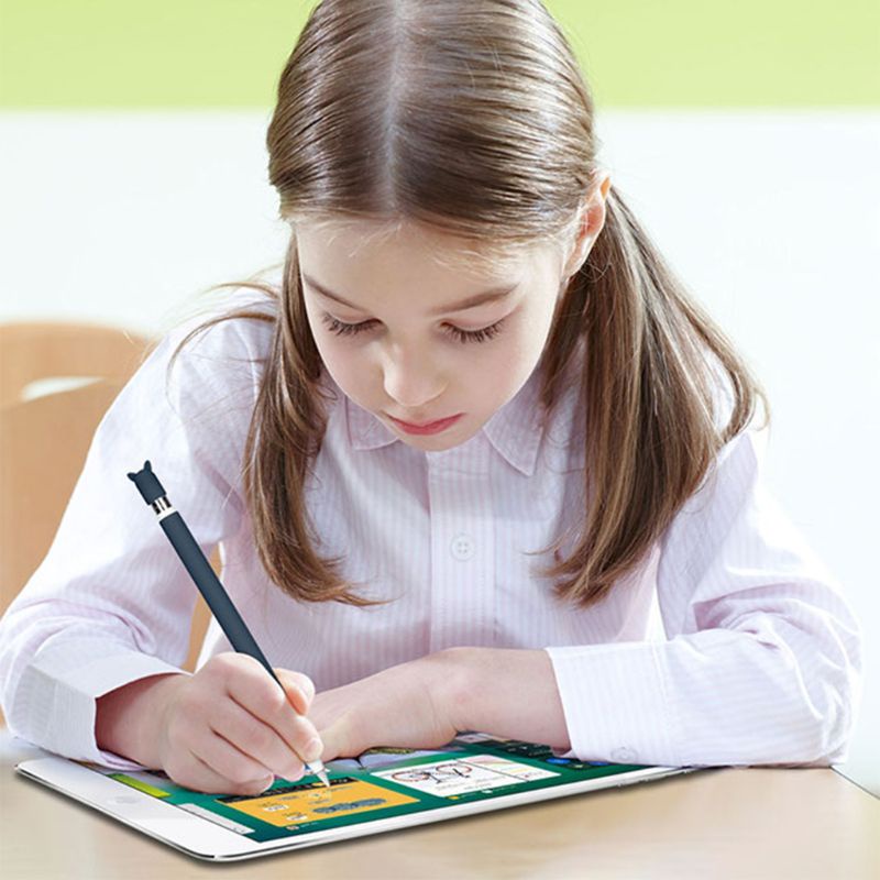 Vỏ Silicon Bọc Bảo Vệ Bút Cảm Ứng 1st Gen Kèm Nắp Đậy Ngòi Bảo Vệ Tiện Dụng