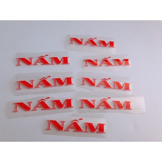 logo sticker patch ủi áo theo yêu cầu