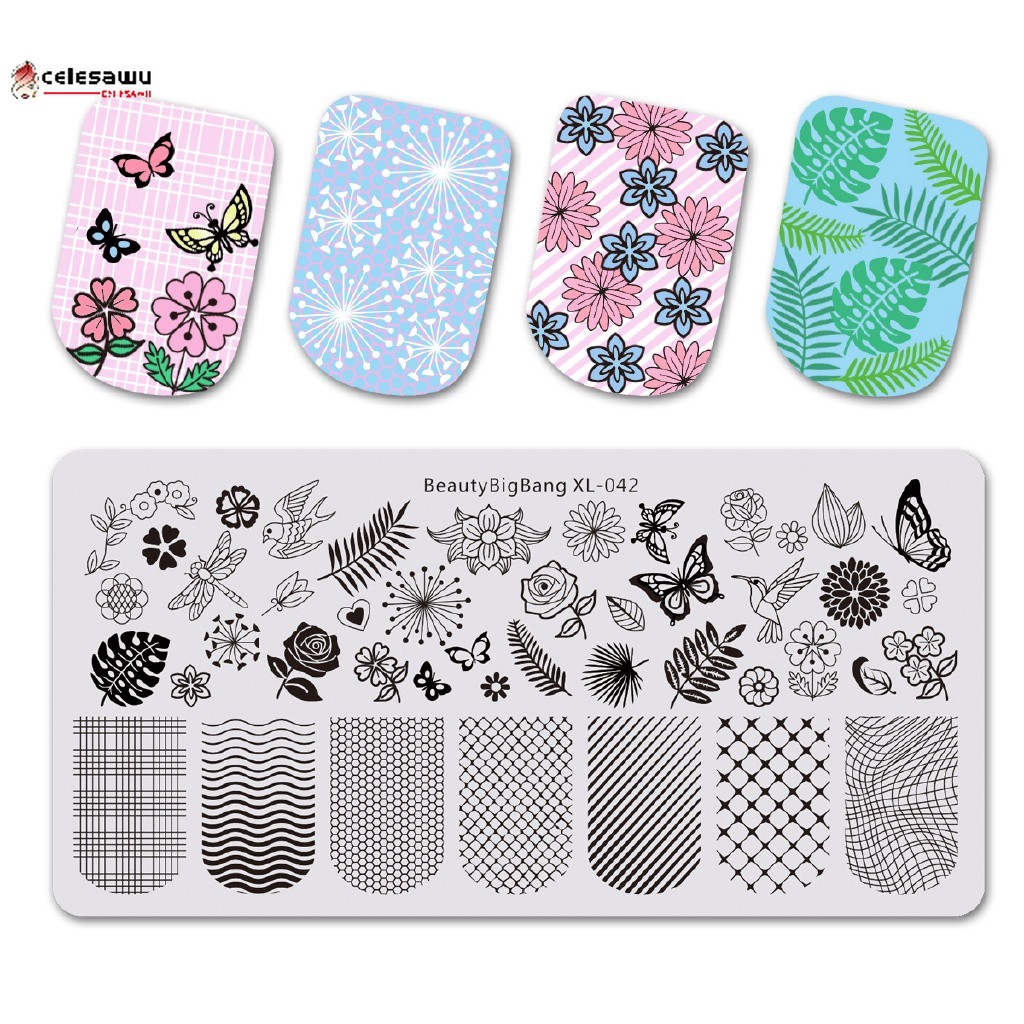 [Hàng mới về] Khuôn hỗ trợ trang trí móng tay xinh xắn