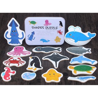 [ĐỒ_CHƠI_GIÁ_TỐT] ghép hình puzzle 2 mảnh gỗ