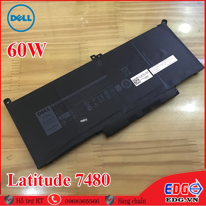 Pin laptop dell latitude 7480 chính hãng