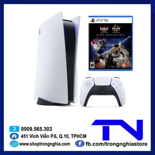 Mua Máy PS5 Sony PlayStation 5 Standard Edition CHÍNH HÃNG Sony Việt Nam + Đĩa game PS5 Nioh Collection - Bảo hành 12 tháng