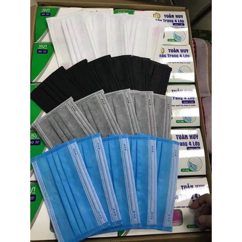 HỘP 50 KHẨU TRANG Y TẾ - HÀNG NHIỀU MÀU | BigBuy360 - bigbuy360.vn