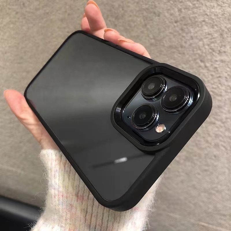 Ốp Điện Thoại iPhone 14 Plus 13 12 11 Silicon case ốp lưng điện thoại iphone 14 promax Cứng Trong Suốt Chống Sốc Bảo Vệ Camera Cho case