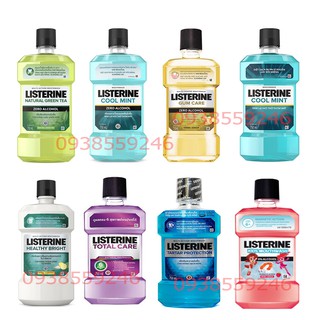 Nước súc miệng Listerine Cool Mint bạc hà the mát 750ml