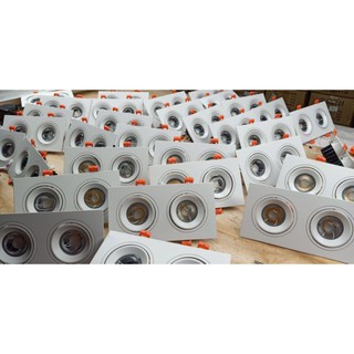 Đèn Led Âm Trần Đôi 7w