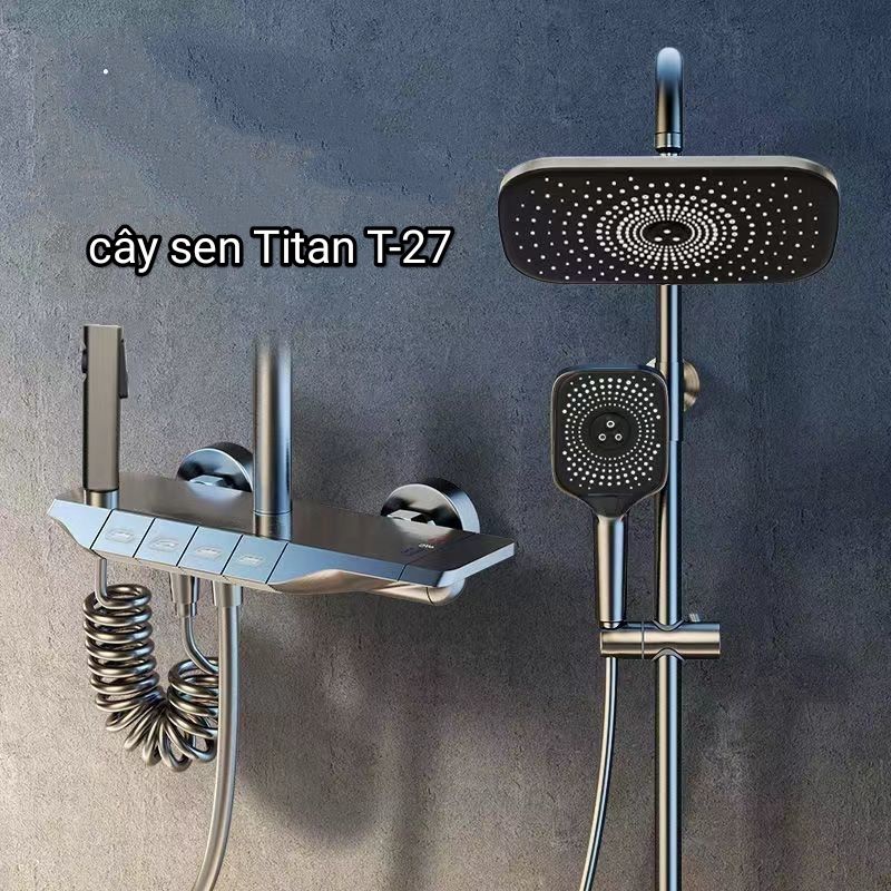 Cây sen tắm điều chỉnh nhiệt độ Titan