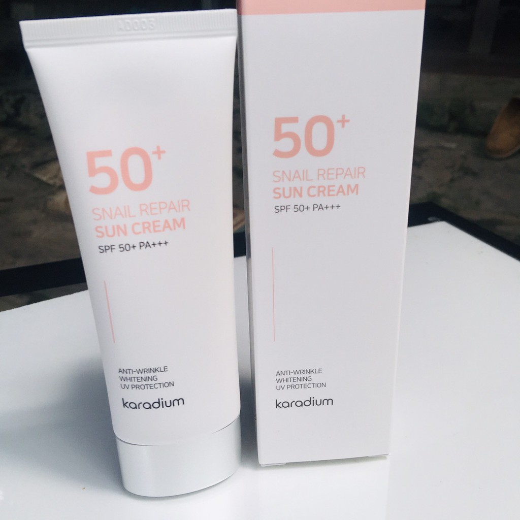 Kem chống nắng Karadium Snail Repair Sun Cream SPF 50 PA+++70ml | BigBuy360 - bigbuy360.vn