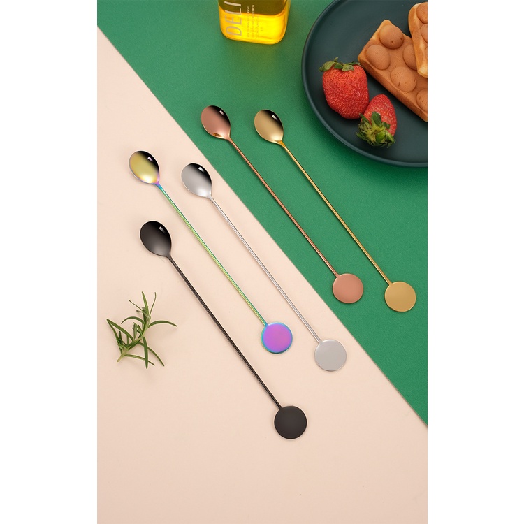 Muỗng Trộn Thức Ăn Bằng Thép Không Gỉ 304 Cao Cấp