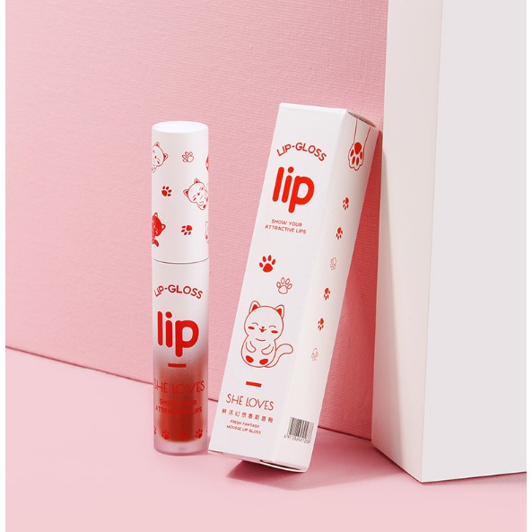 [Hàng mới về] Son Lì She Loves Chống Thấm Nước Không Dính Thành Cốc | BigBuy360 - bigbuy360.vn