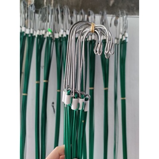 Móc kẽm bọc nhựa treo lan ( dài 70cm, 80cm).