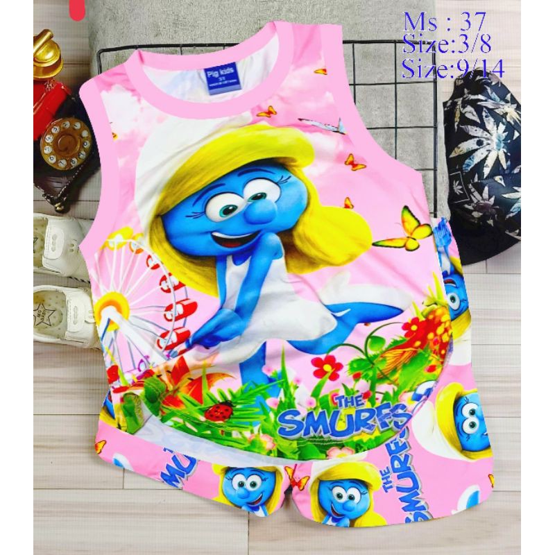 8-25kg Bộ cotton lạnh xuất nhật hoạt hình ẢNH THẬT VIDEO