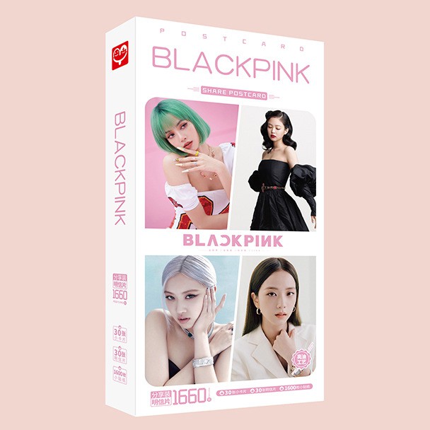 Hộp ảnh postcard Blackpink