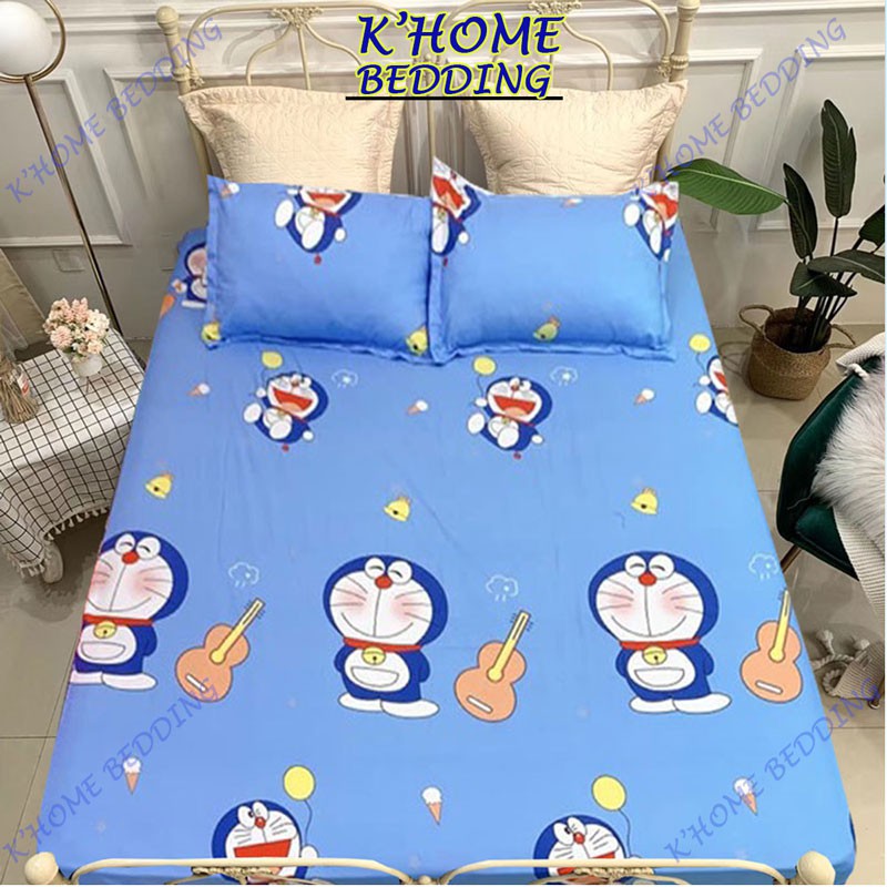 Set 5 món chăn hè chần bông ga gối Cotton Poly